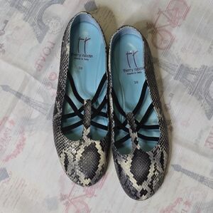 Thierry Rabotin Zircon Snakeskin Shoe